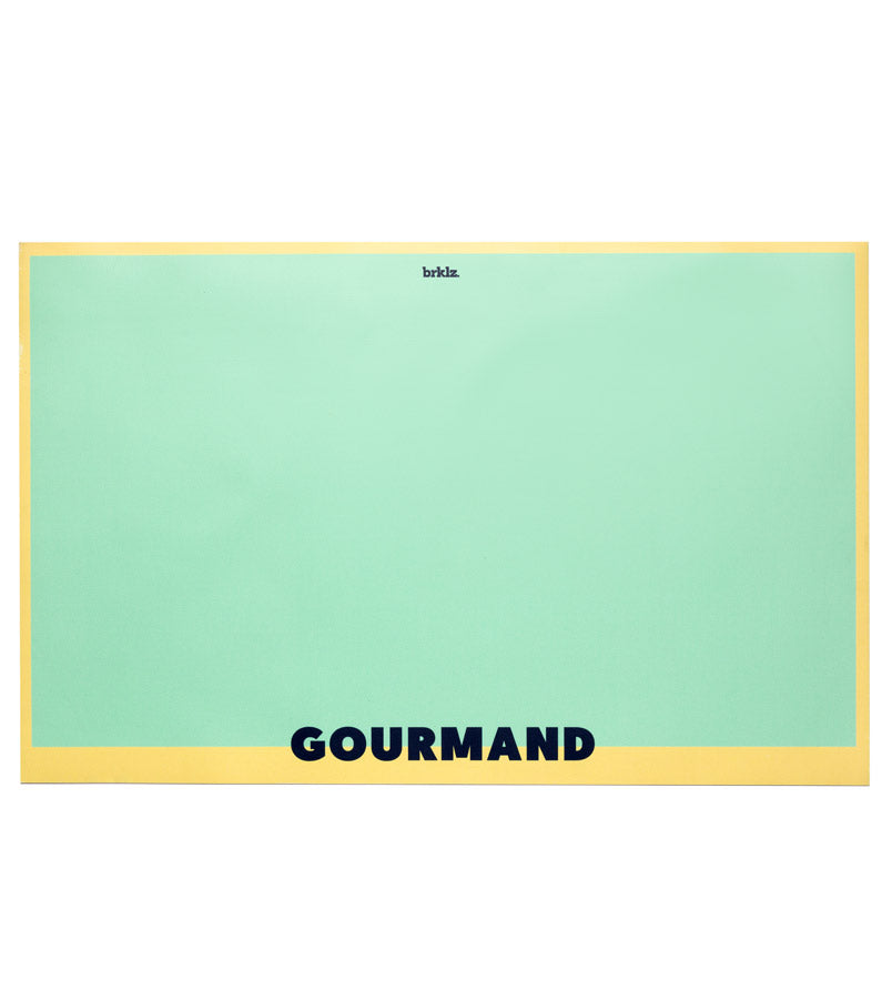 brklz Gourmand food mat lime