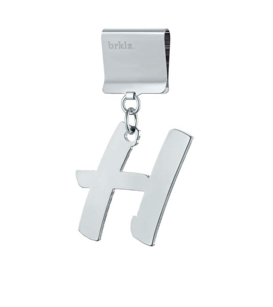 KIMOH- Bracelet Charms Bulk Detachable Accessories Zipper Zipper Pull Round  Locking Pendant Tab Buckle Head (Silver, One Size)