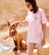 Dog Mom T-Shirt Pink