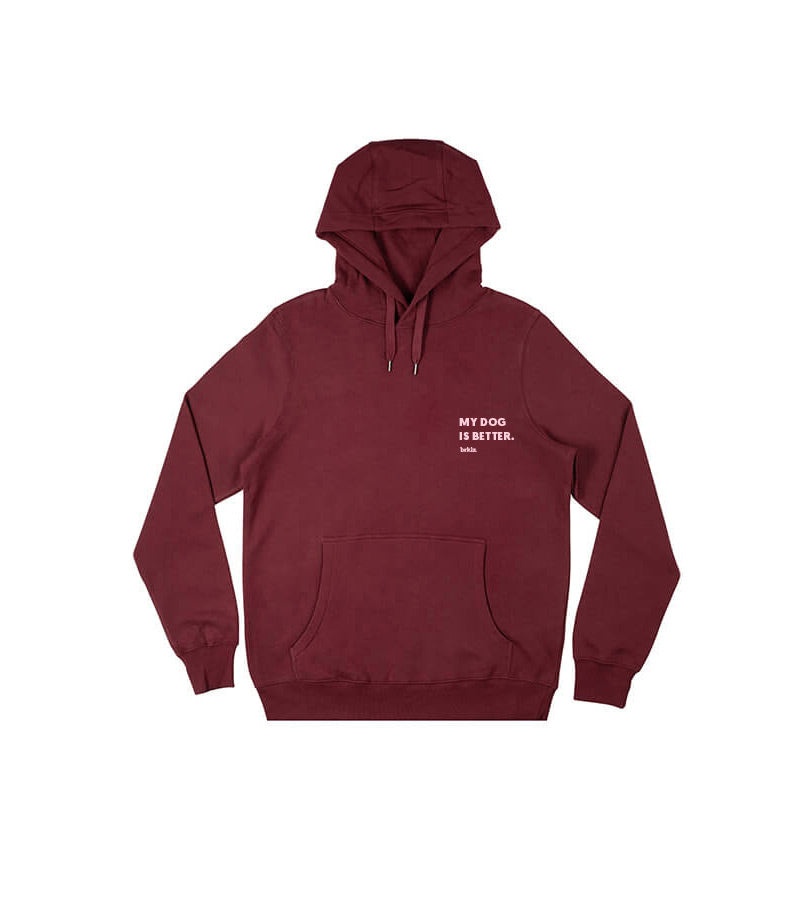 My Dog is Better Hoodie