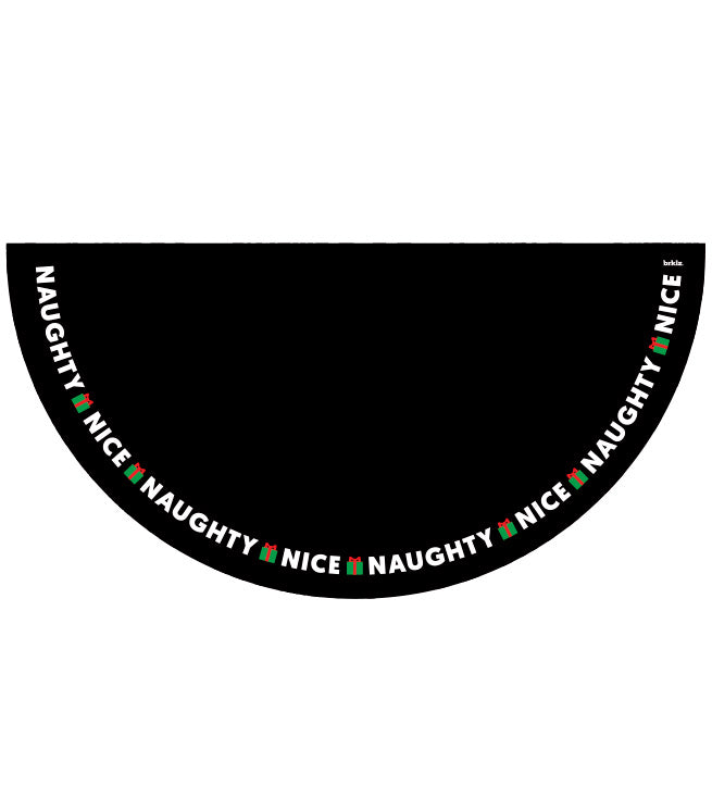 Christmas Naughty Nice food mat