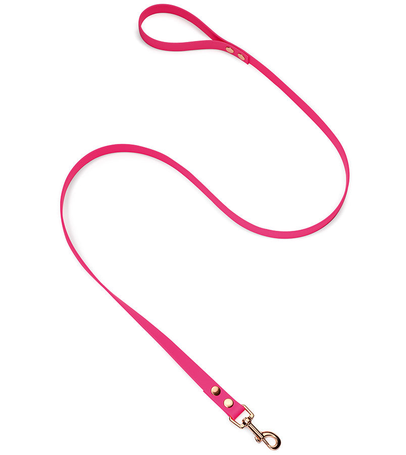 brklz Rose Gold Leash Fuchsia